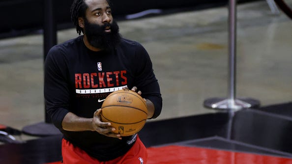 Shaq delivers scathing critique of James Harden: 'When it comes time to show up, he ain't show up'
