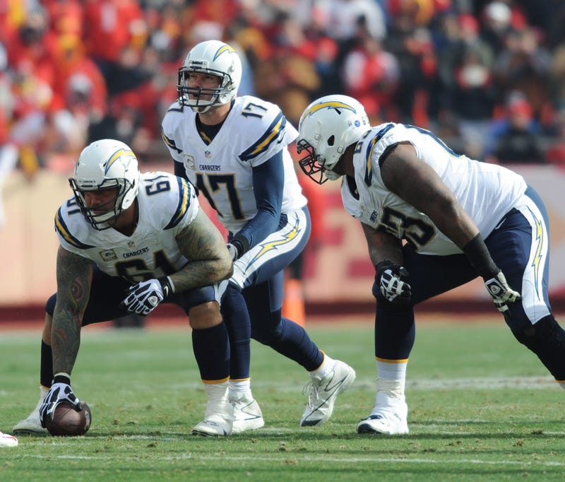 Former Chargers Pro Bowl center Nick Hardwick