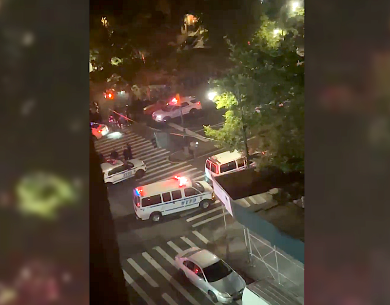 A critically wounded teen was among the victims in a Harlem shooting