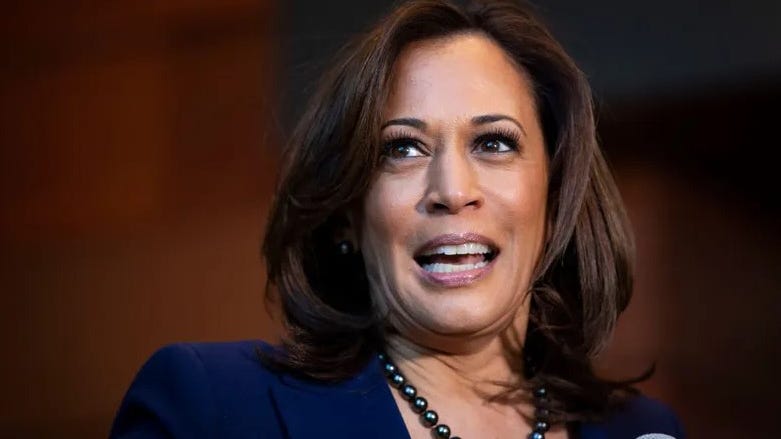 Vice President Kamala Harris reveals who she's rooting for in Dodgers–Giants series