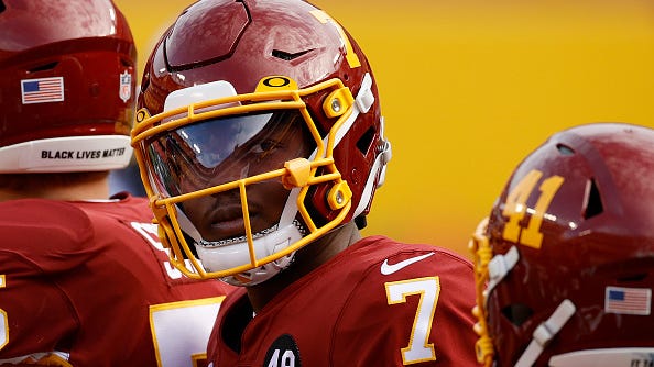 Dwayne Haskins fined $40K, stripped of captaincy for COVID violations