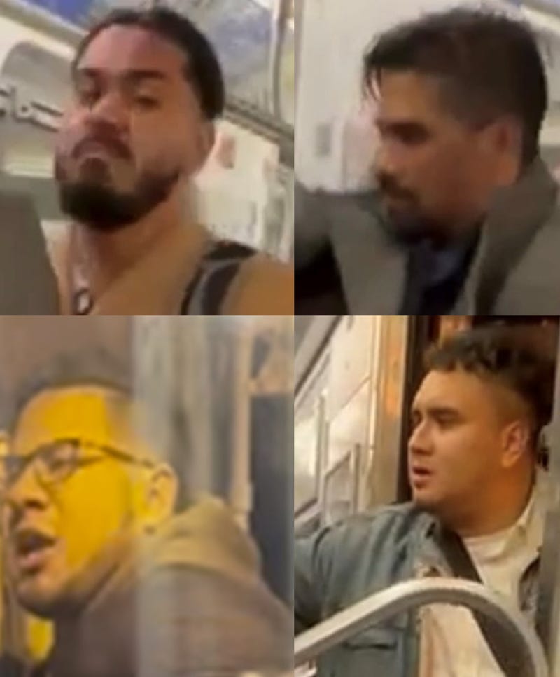 Police shared images of the suspects.