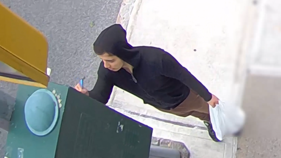 VIDEO: Swastika drawn outside Brooklyn yeshiva, suspect sought