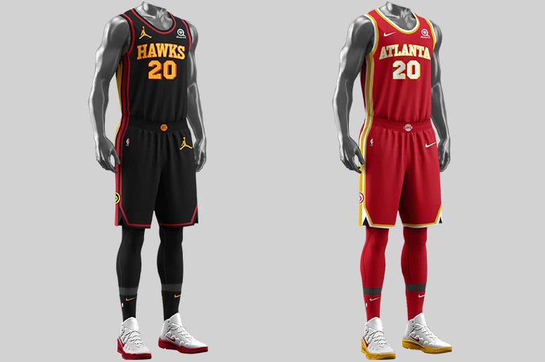 Atlanta Hawks New Uniforms