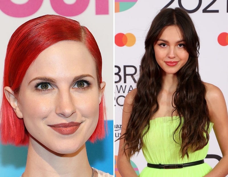Hayley Williams and Olivia Rodrigo