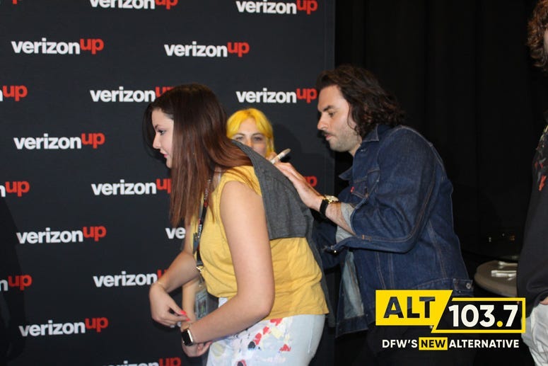 The Head And The Heart Meet And Greet At The Verizon Artist Lounge At ALT 103.7 Studios