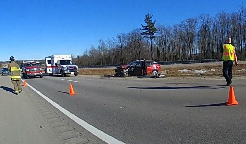 crash on US-131