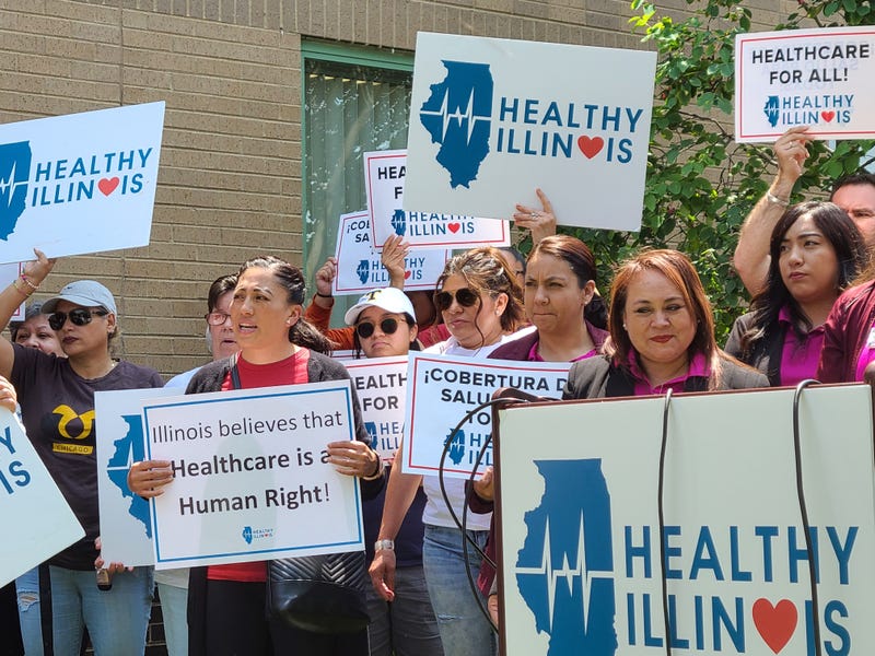 Healthcare advocates hold rally