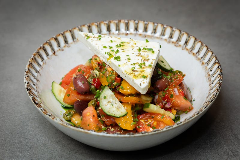 Heirloom tomato salad 