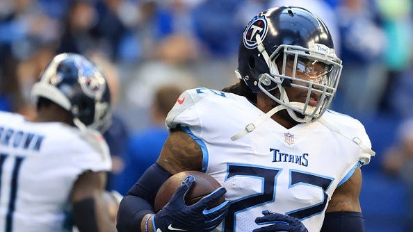 Titans' Derrick Henry undergoing MRI on foot, possibly out for season: report