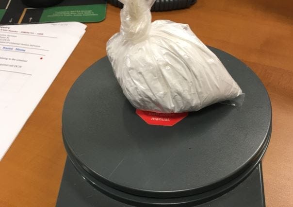 Heroin seized as part of an investigation on Long Island.