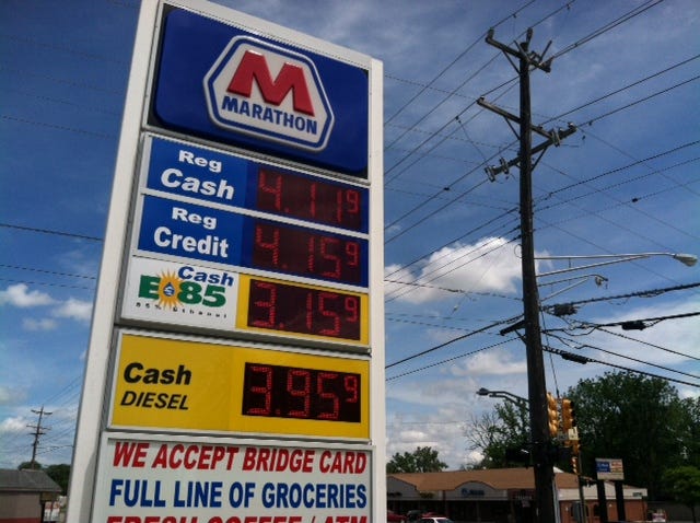 high gas prices