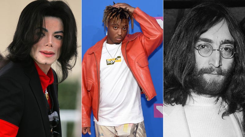 Michael Jackson, Juice WRLD, John Lennon