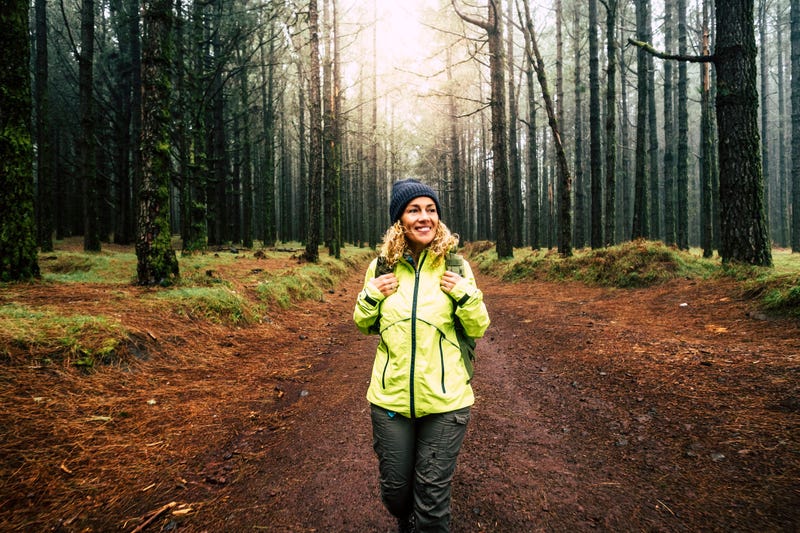 hike outside