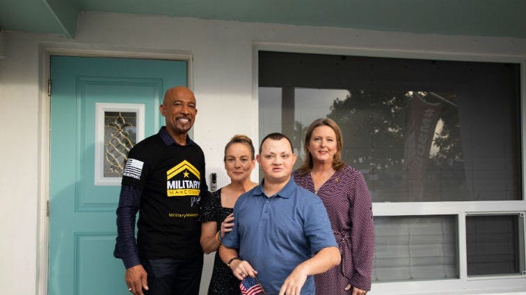 Love from above: Making over the home of the hero of the Parkland shooting