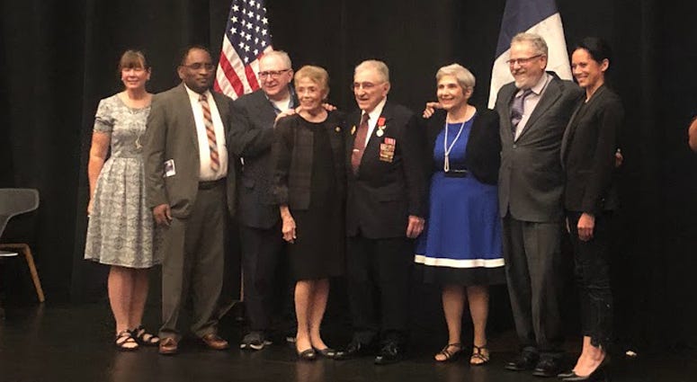 North Texas Holocaust survivor receives France's highest civilian honor