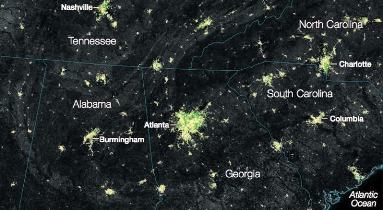 NASA lights