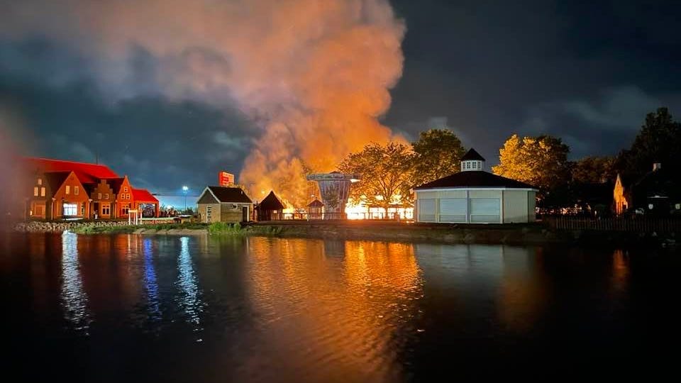 Historic barn in Holland, MI destroyed by raging overnight fire