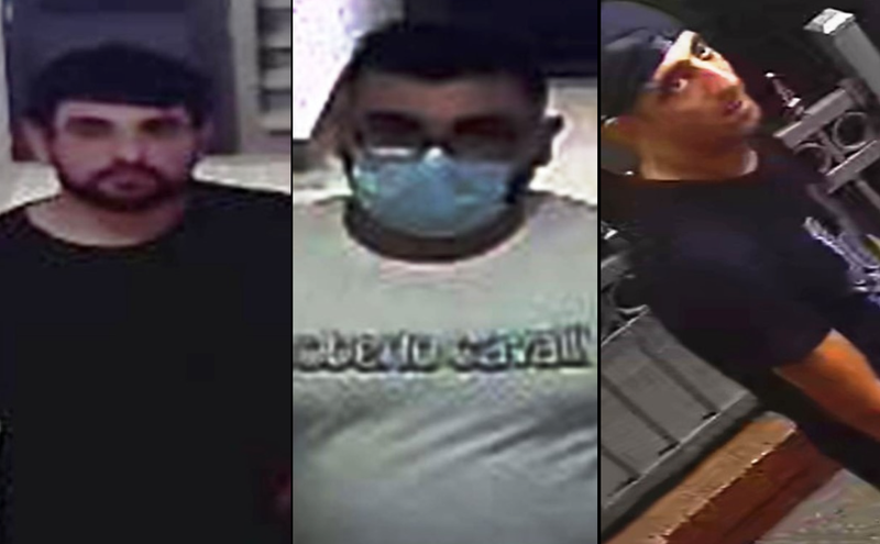 Police are searching for three men in the violent home invasion in Midwood on Monday night
