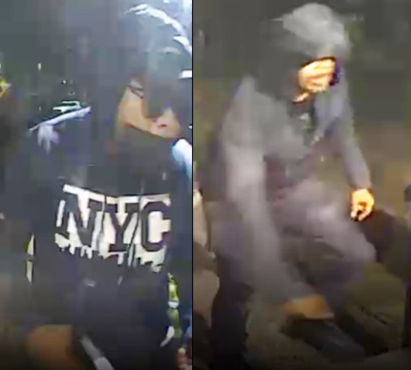 Police released images of two suspects on Friday