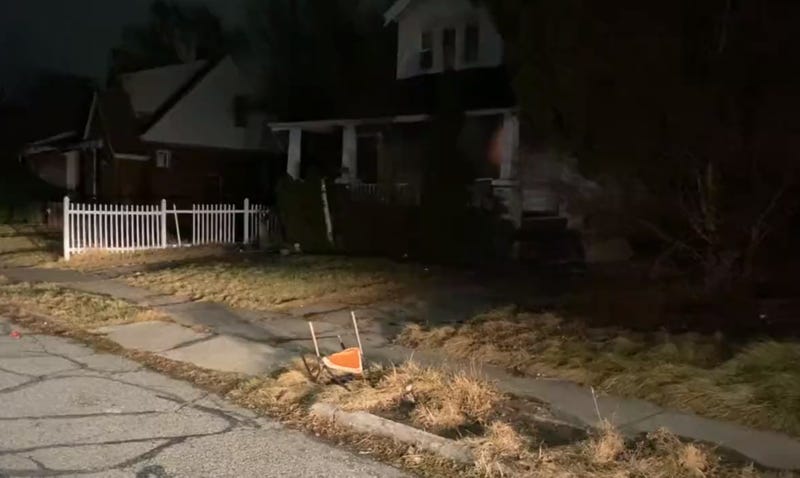 Detroit police and FBI officials are continuing to investigate after a body was discovered buried in the back of a home on Detroit's east side on Wednesday afternoon.