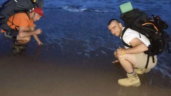 2 Chicagoans on 2,800 mile trek across America, raising money for city homeless services