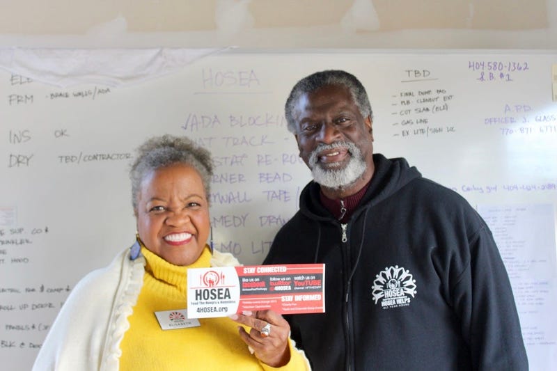 Elisabeth and Afemo Omilami work together to keep Hosea Helps serving the metro Atlanta area
