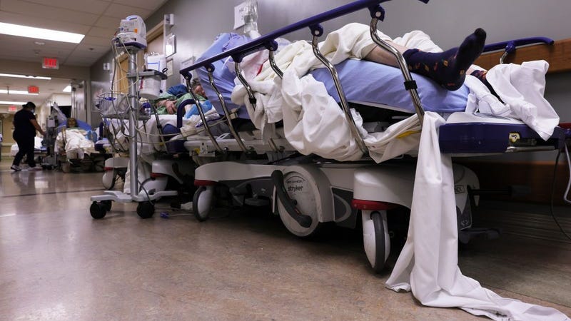 COVID patients overloading state hospitals