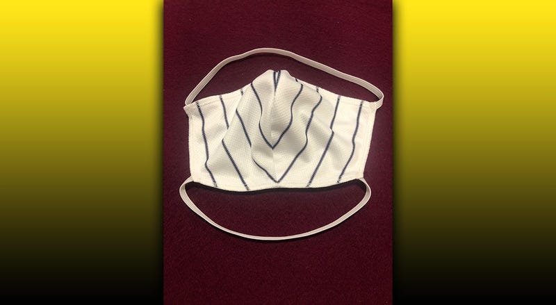 Hospital Mask From Baseball Uniform Material