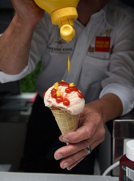 Hot Dog Ice Cream