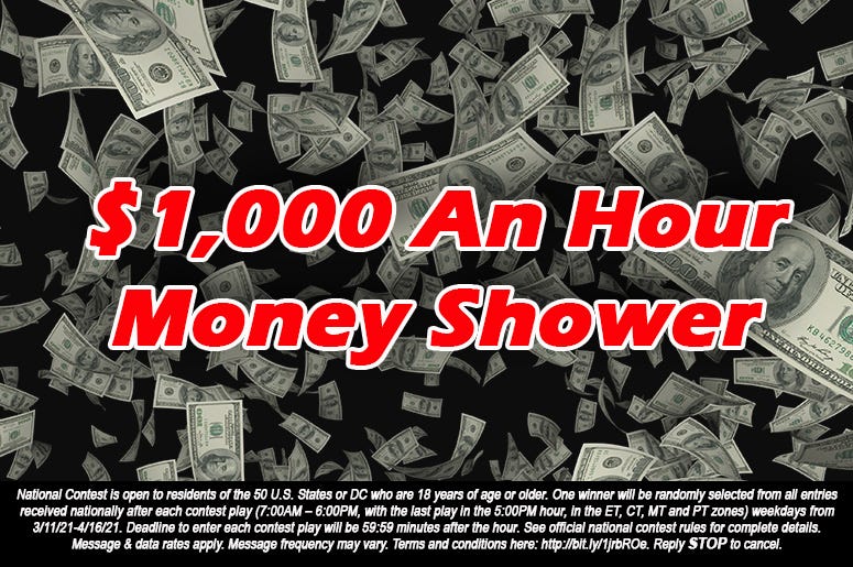 money shower