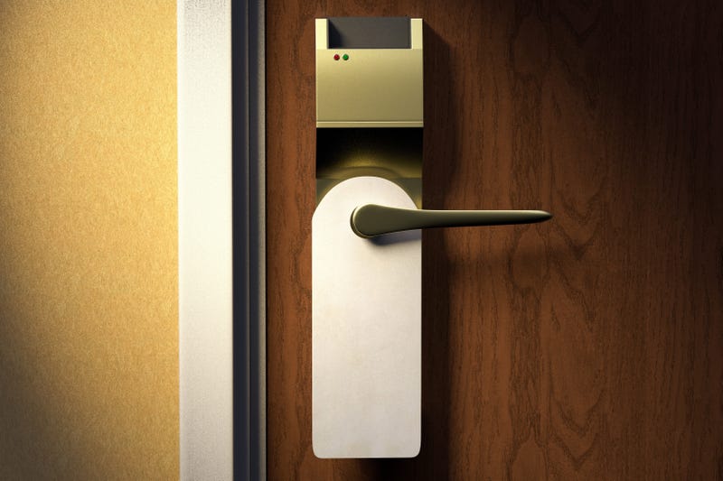 Hotel Room Door