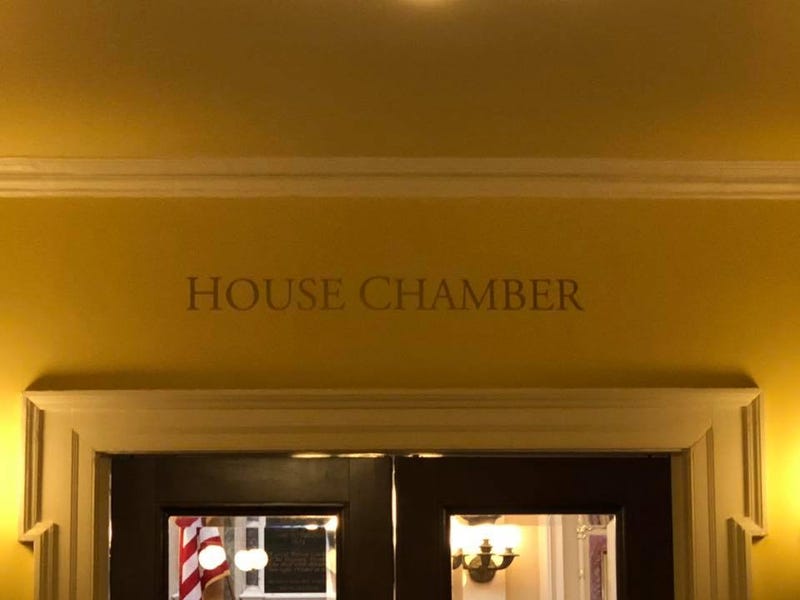 The State House Chamber. (Matt Demlein, WRVA)