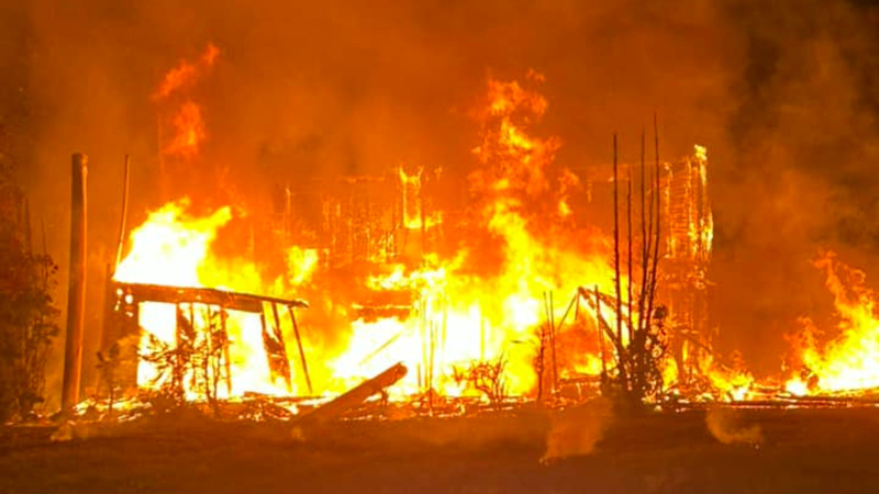At least one person was killed in a home explosion and fire in Chester County early Friday morning.