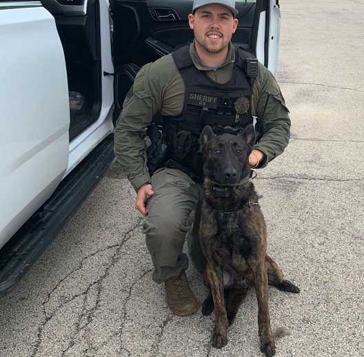 K-9 and handler