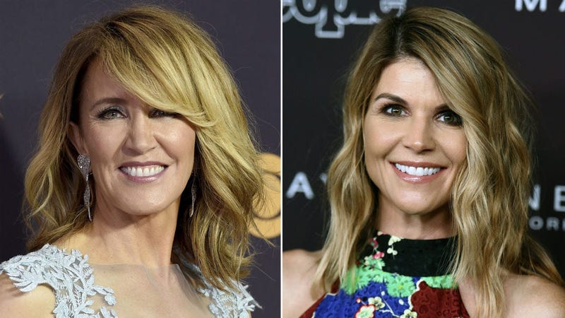 From left: Felicity Huffman and Lori Loughlin