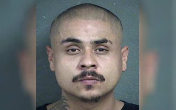 Mugshot of Hugo Villanueva-Morales, suspect in four murders in Kansas City, Kansas