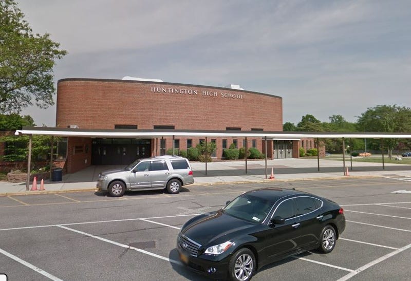 A Huntington High School student was arrested on Tuesday for making a "threat of mass harm" on Snapchat.