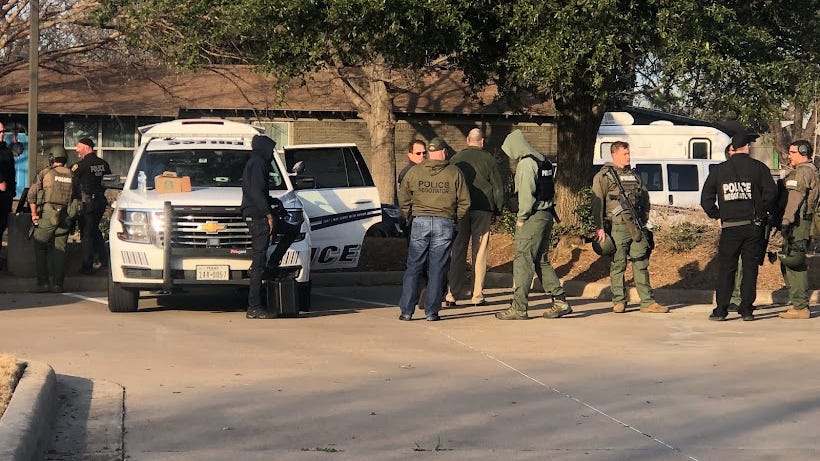 Hurst man fires at police, killed when officers return fire