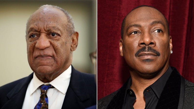 Bill Cosby and Eddie Murphy