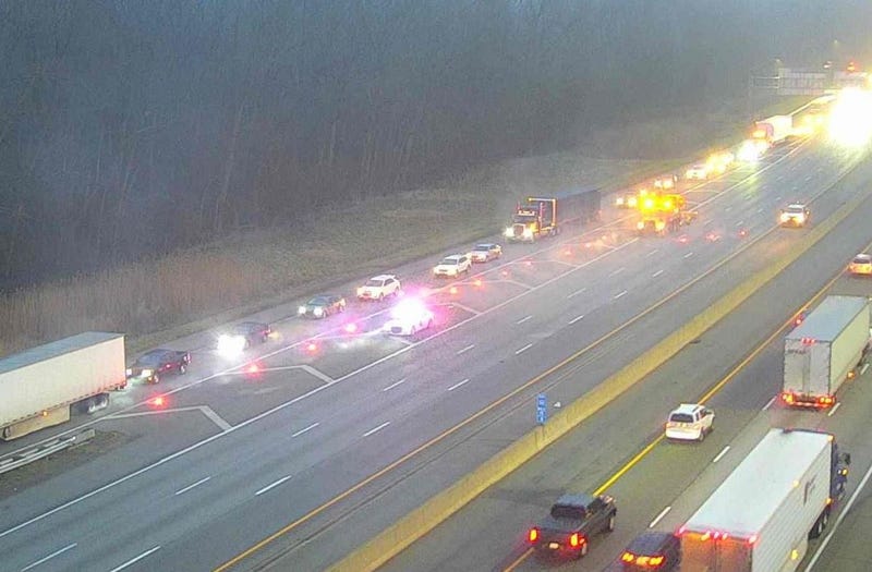 shooting scene on I80-94