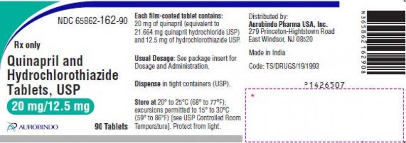 Quinapril and Hydrochlorothiazide Tablets