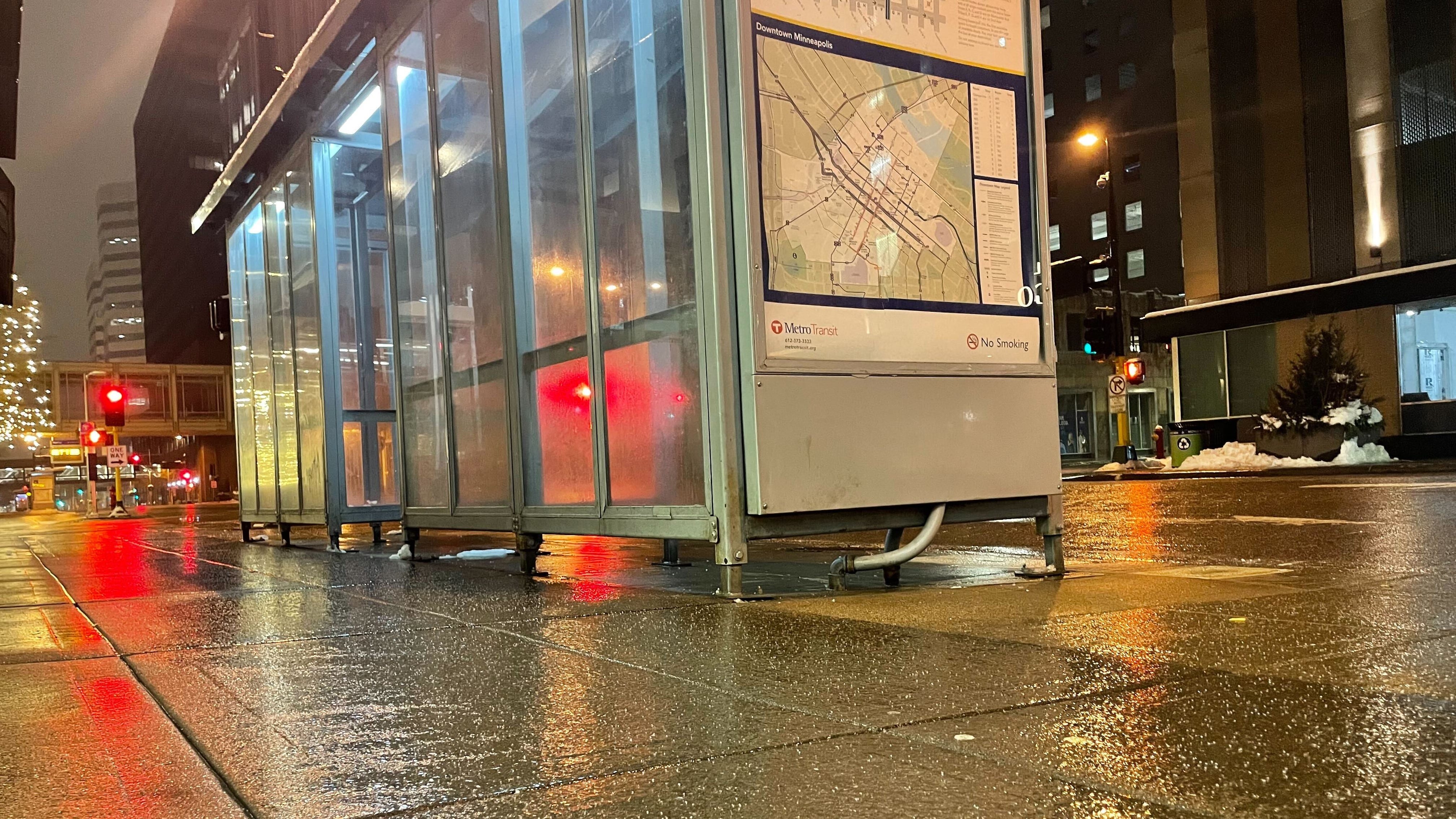 Icy conditions causing travel issues Wednesday morning
