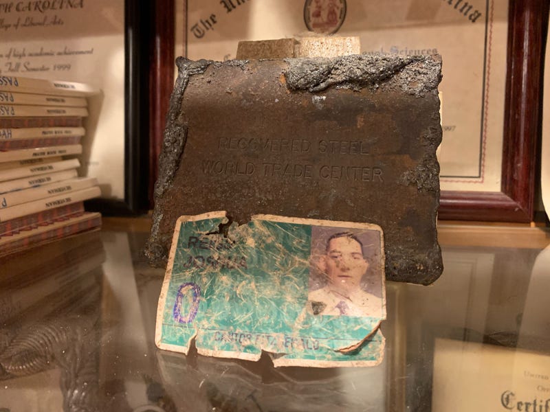 Josh Reiss' Cantor Fitzgerald ID card