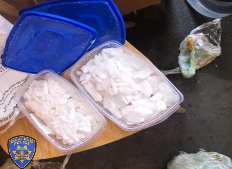 Narcotics recovered by police officers.