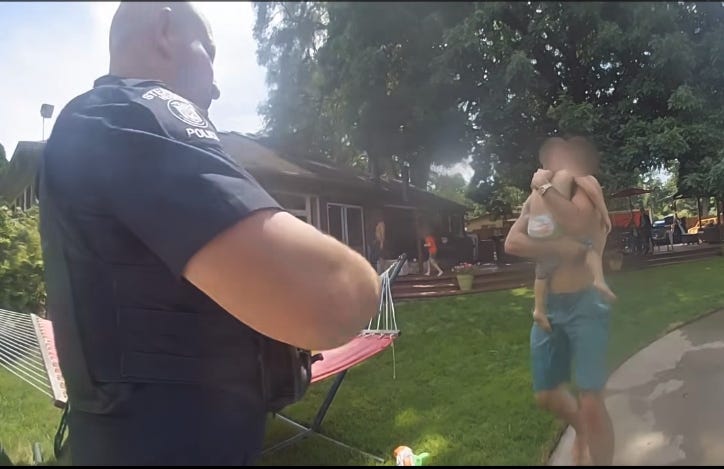 It was an "extraordinary" life-saving team effort by first responders and family members of a young child who was moments away from drowning in a Macomb County pool a few days ago.
