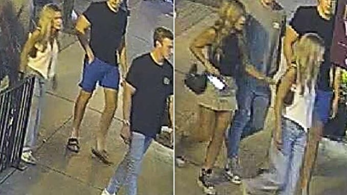 Police seeking 5 persons of interest in connection to vandalism of artwork displayed at Plymouth Artwalk