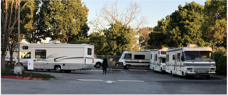 East Palo Alto has created an area where RV dwellers can legally and safely park overnight.