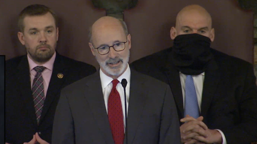 In final budget address, Wolf touts success, lays out wish list