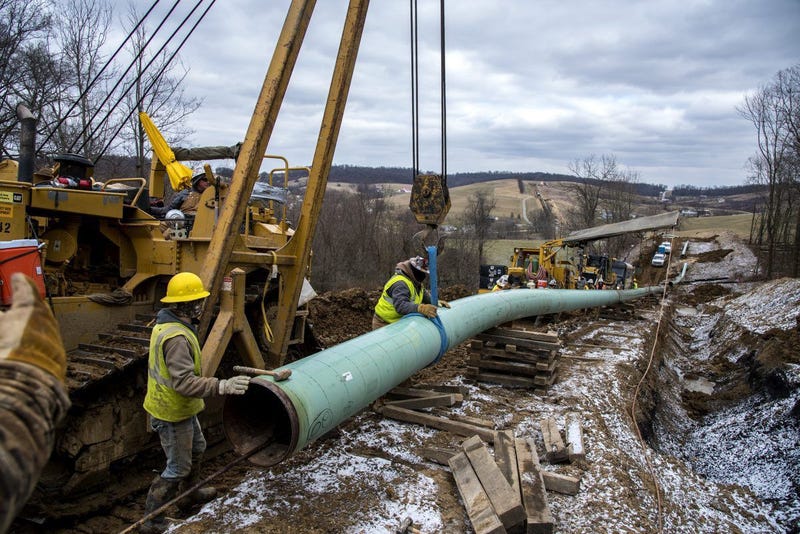 Pennsylvania oil industry workers